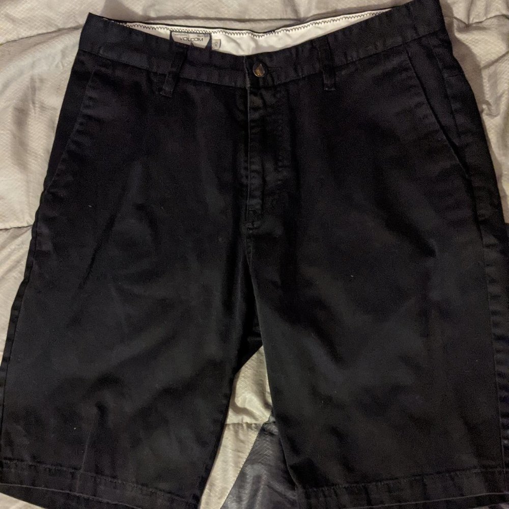 Black Volcom Shorts